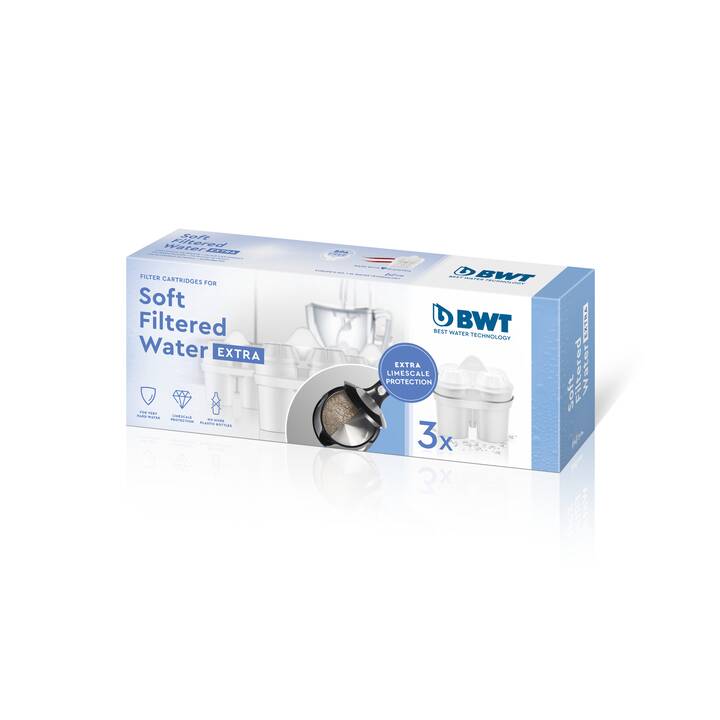 BWT Soft filtered water extra (3 pièce)