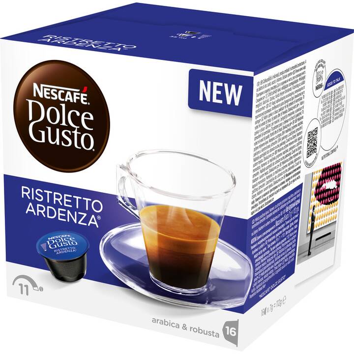 NESCAFÉ DOLCE GUSTO Kaffeekapseln Ristretto Ardenza (16 Stück)