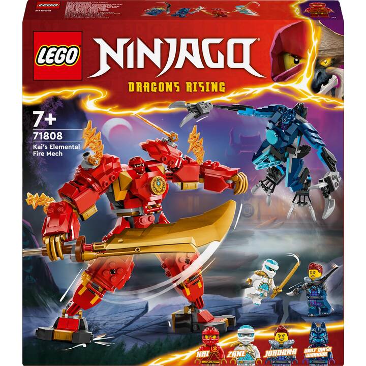 LEGO Ninjago Le robot élémentaire du feu de Kai (71808)