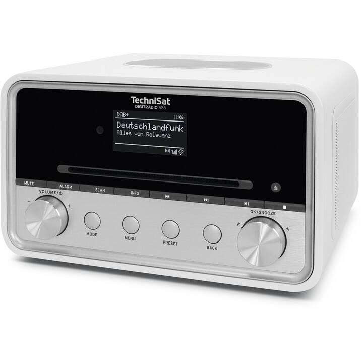 TECHNISAT Digitradio 586 Radio digitale (Bianco)