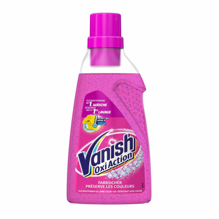 VANISH Detergente per macchine Oxi Action (750 ml, Gel)