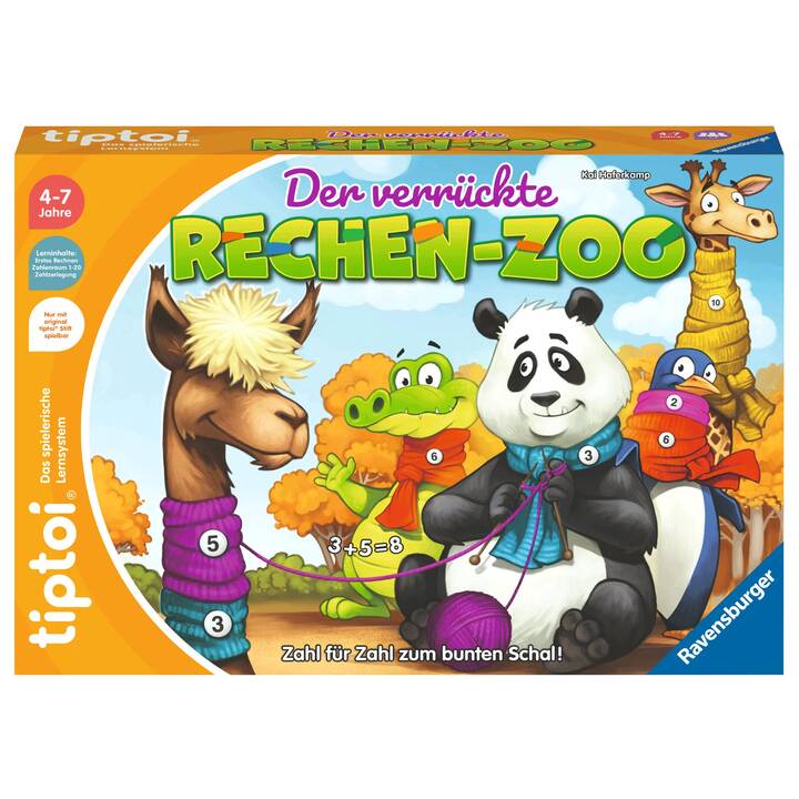 TIPTOI Der verrückte Rechen-Zoo Gioco educativo (DE)