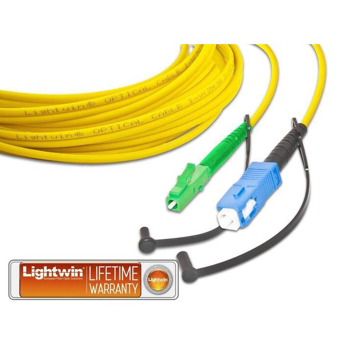 LIGHTWIN LSP-09 LC/APC-SC Netzwerkkabel (SC Single-Modus, LC Multi-Mode, 2 m)