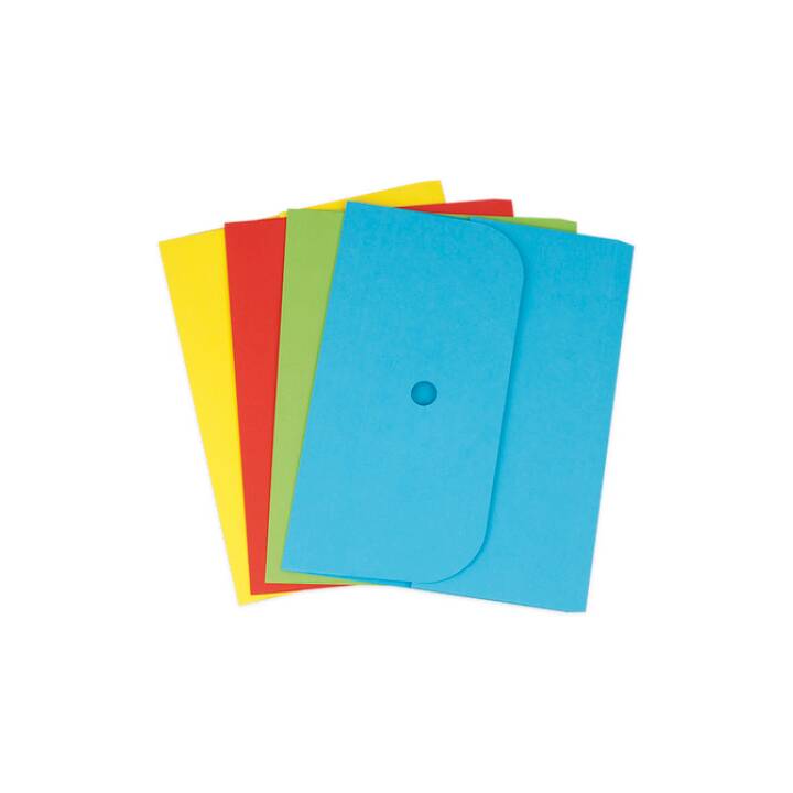 ELCO Cartellina organizzativa (Multicolore, A4, 4 pezzo)