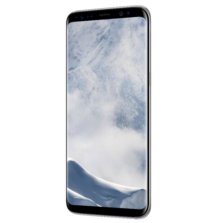SAMSUNG Galaxy S8 SM-G950F (64 GB, 5.8", 12 MP, Argent arctique)