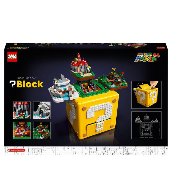 LEGO Super Mario 64 Fragezeichen-Block (71395, seltenes Set)