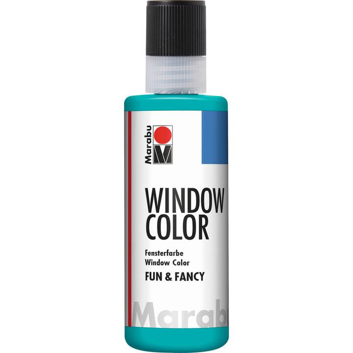 MARABU Couleur de la fenêtre Fun&Fancy (80 ml, Bleu)