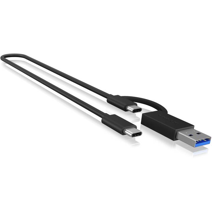 ICY BOX IB-CR404-C31 Lettore di schede (USB Typ A, USB Tipo C)