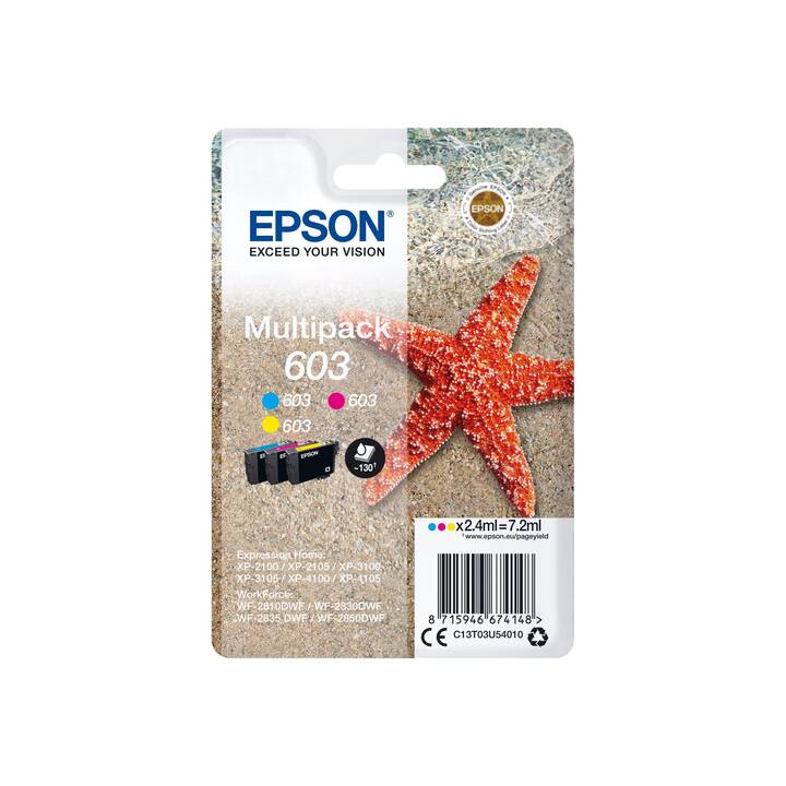 EPSON C13T03U54020 (Gelb, Magenta, Cyan, Multipack)