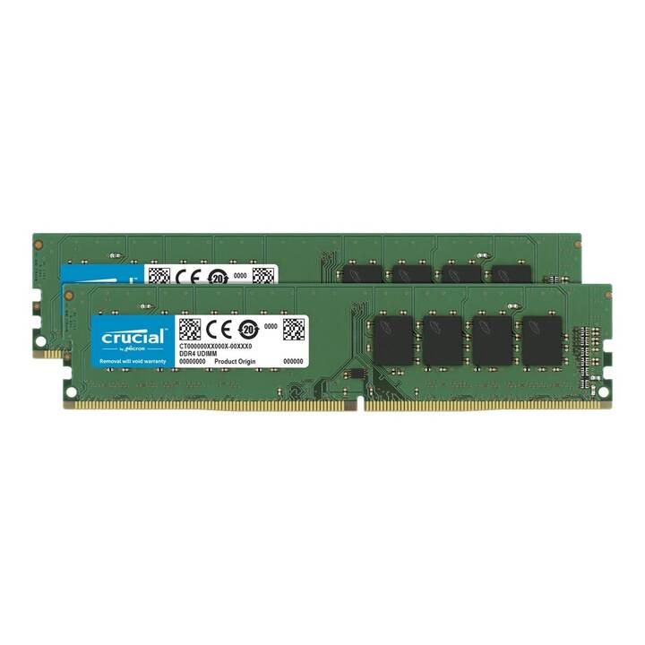 MICRON TECHNOLOGY Crucial (2 x 16 GB, DDR4-SDRAM 3200 MHz, DIMM 288-Pin)