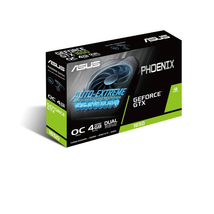 ASUS Phoenix PH-GTX1650-O4GD6-P Nvidia GeForce GTX 1650 (4 GB)