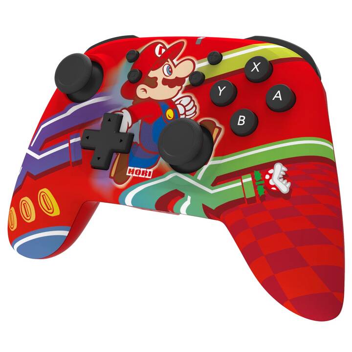 HORI Wireless Horipad Super Mario Controller (Multicolore, Rosso)