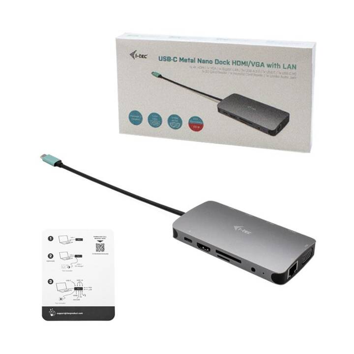 I-TEC  (6 Ports, USB 3.1, VGA, RJ-45, HDMI)