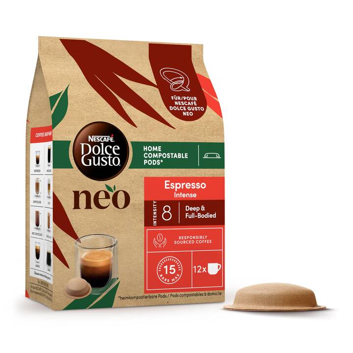 NESCAFÉ DOLCE GUSTO Capsules de Café Neo Espresso Intense (12 pièce) -  Interdiscount