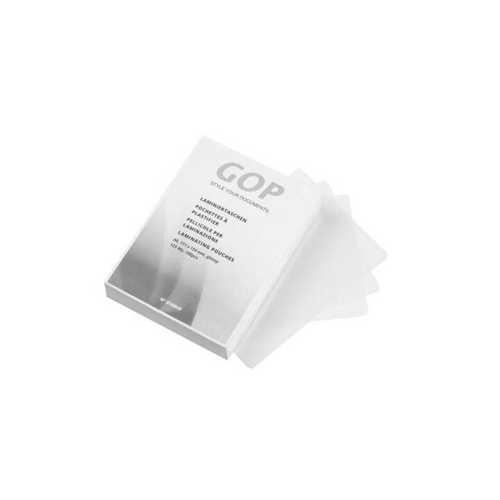 GOP Films de plastification (A6, 125 µm, 100 pezzo)