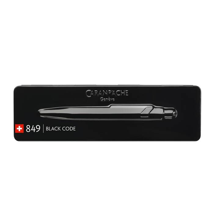 CARAN D'ACHE Stylo à bille 849 Black Code (Noir)