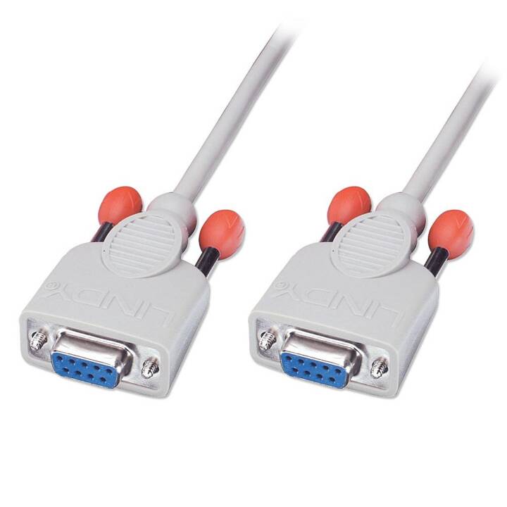 LINDY Câble de connexion (D-Sub (9-polig), D-Sub (9-pôles), 2 m)
