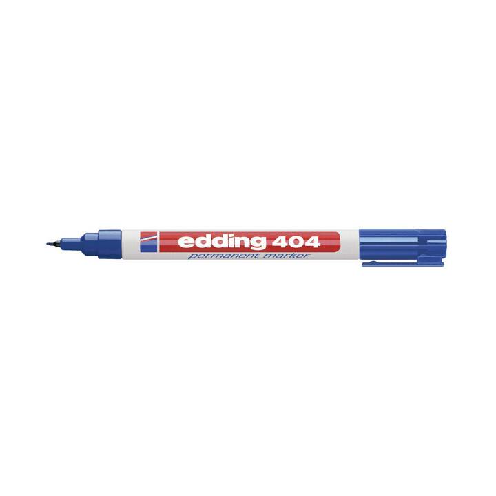 EDDING Permanent Marker (Blau, 1 Stück)