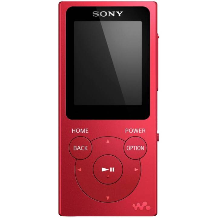 SONY Lettori MP3 Walkman NW-E394R (8.0 GB, Rosso)