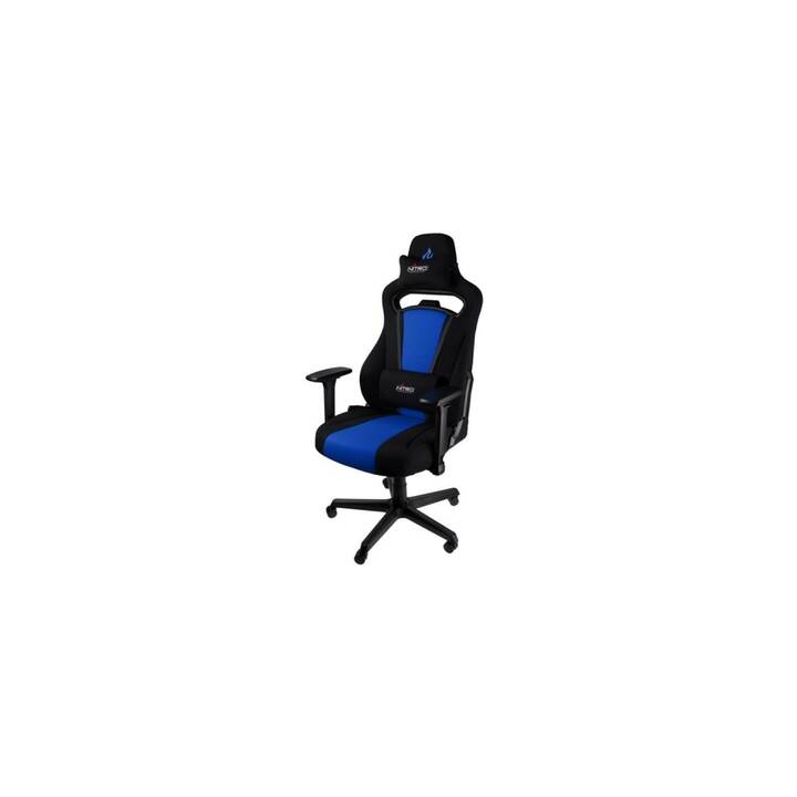 NITRO CONCEPTS Gaming Chaise NC-E250-BB (Noir, Bleu)
