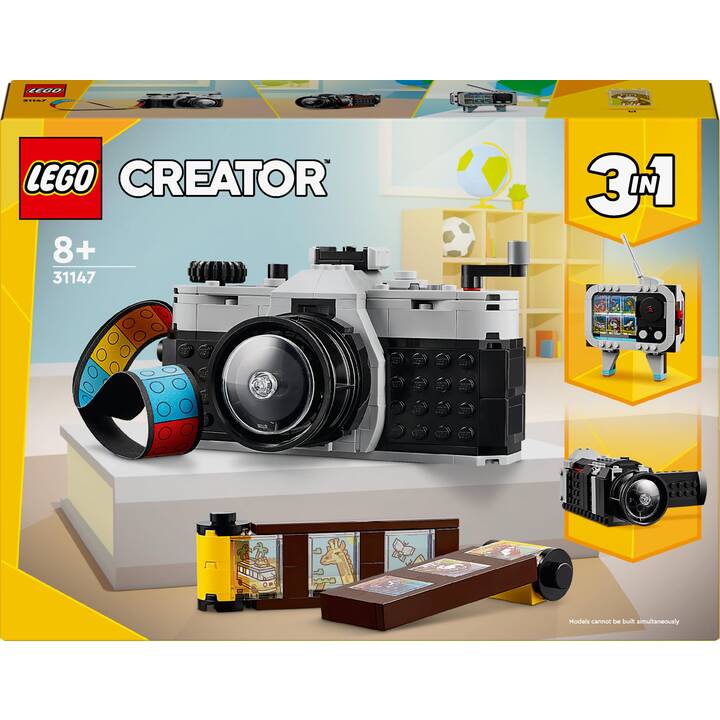 LEGO Creator 3-in-1 L’appareil photo rétro (31147)