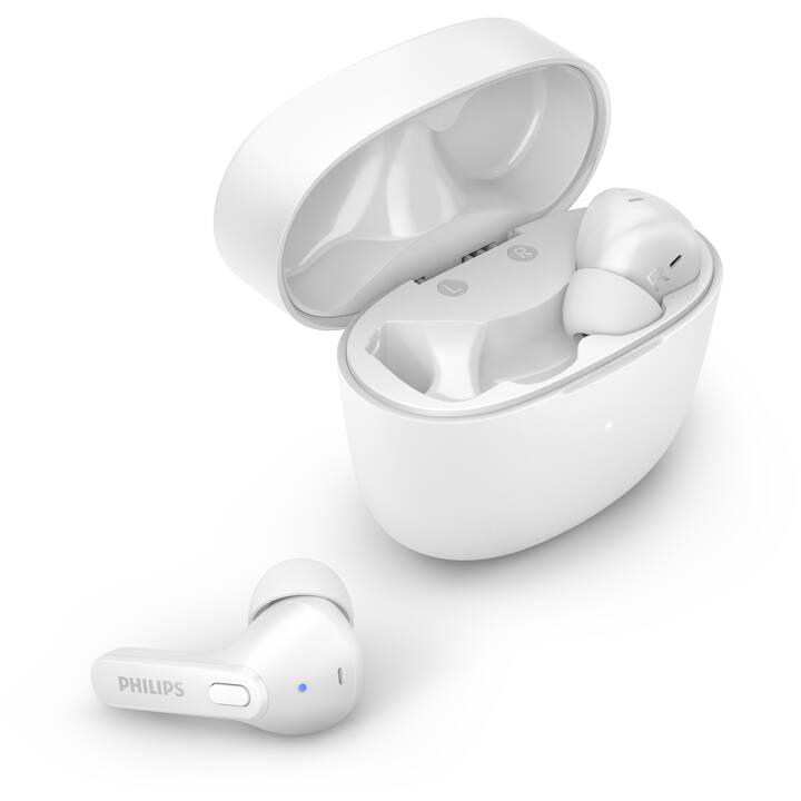 PHILIPS TAT2206WT (In-Ear, Bluetooth 5.0, Bianco)
