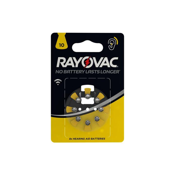 VARTA Rayovac 10 Batterie (8 pièce)
