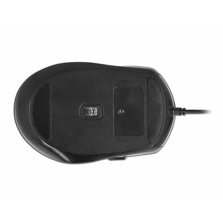 DELOCK Optical 5-Button Mouse (Cavo, Office)