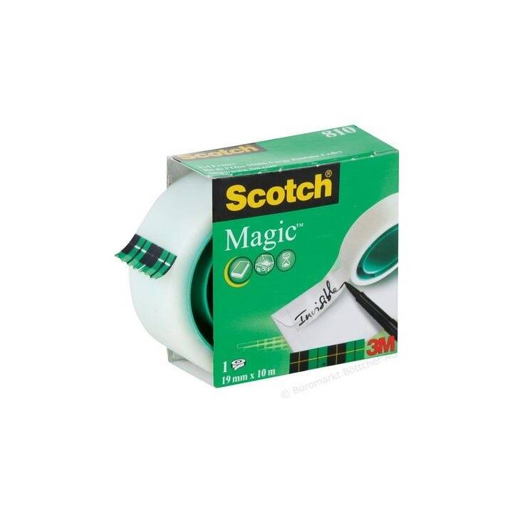 SCOTCH Büroklebeband Magic (19 mm x 10 m, 1 Stück)