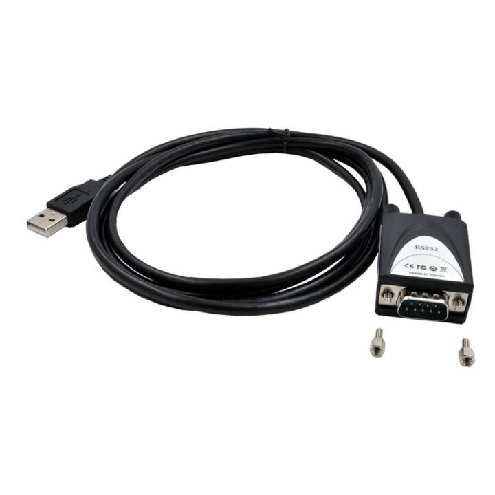 EXSYS Verbindungskabel (USB 2.0 Typ-C, RS-232, 1.8 m)