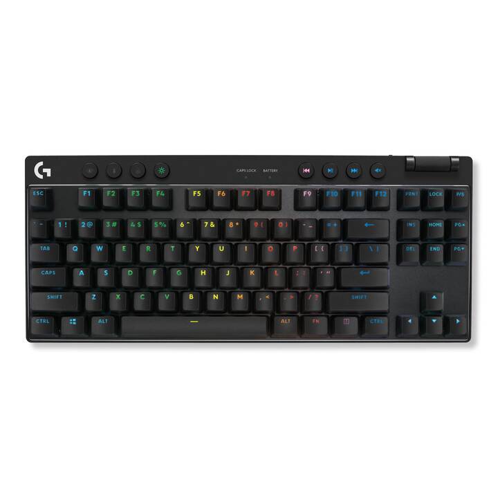 LOGITECH G PRO X TKL LIGHTSPEED (Bluetooth, Schweiz, Kabellos)