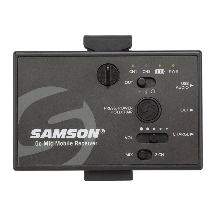 SAMSON Go Mic Mobile Handmikrofon (Silber, Schwarz)