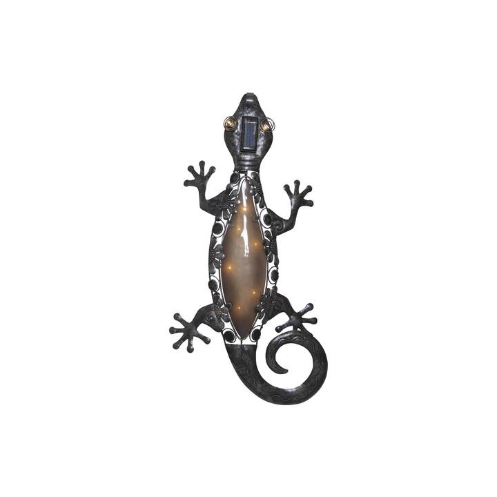 STAR TRADING Dekoleuchte Gecko (LED, 0.06 W, Schwarz)