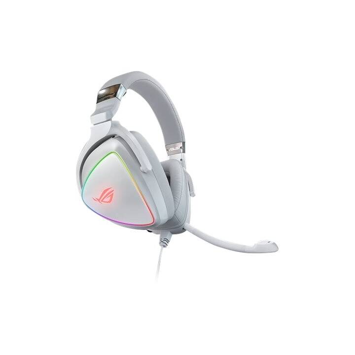 ASUS Rog Delta (On-Ear, Weiss)