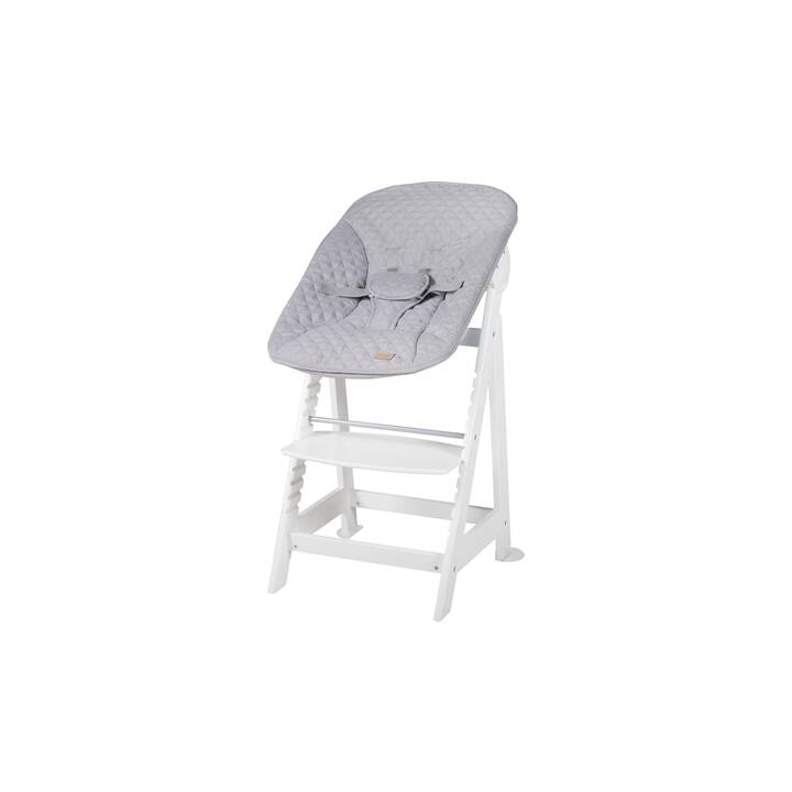 ROBA Chaise haute Born Up (Gris, Blanc)