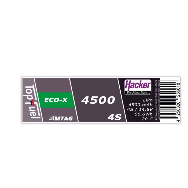 HACKER Accu RC H94500431 (LiPo, 4500 mAh, 14.8 V)