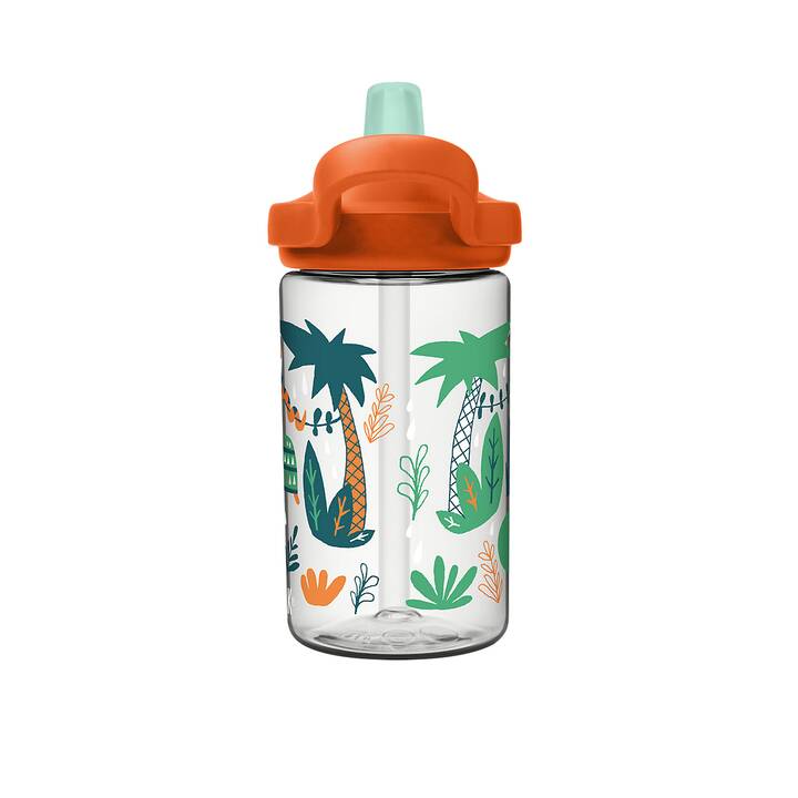 CAMELBAK Kindertrinkflasche Jungle Animals (0.4 l, Orange, Grün, Mehrfarbig)