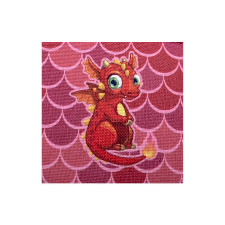 FUNKI Kindergartentasche Ruby Dragon (4 l, Rot)
