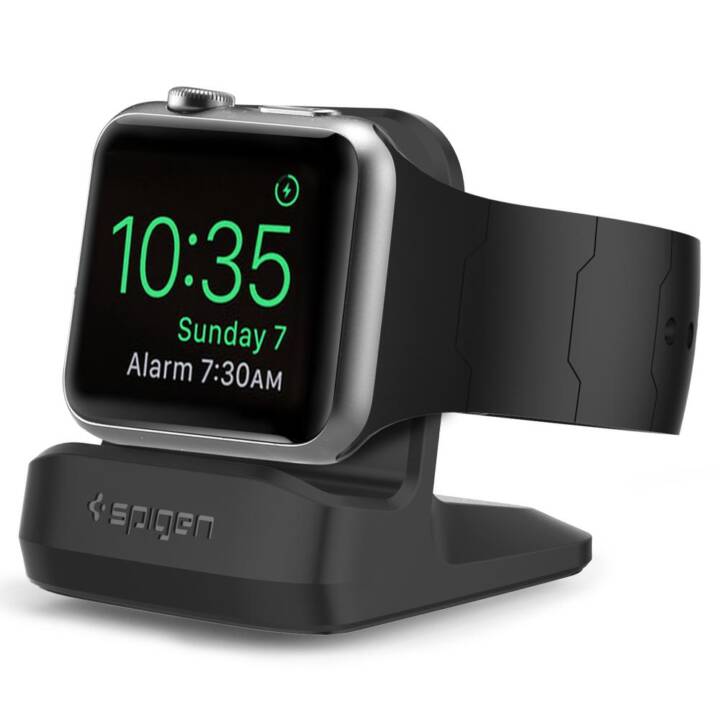 SPIGEN Station de recharge (Apple Watch 38 mm / 42 mm, Noir)