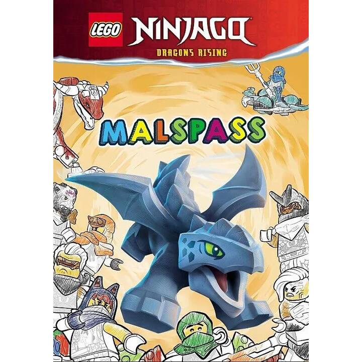 AMEET VERLAG Dragons Lego Ninjago Malbuch