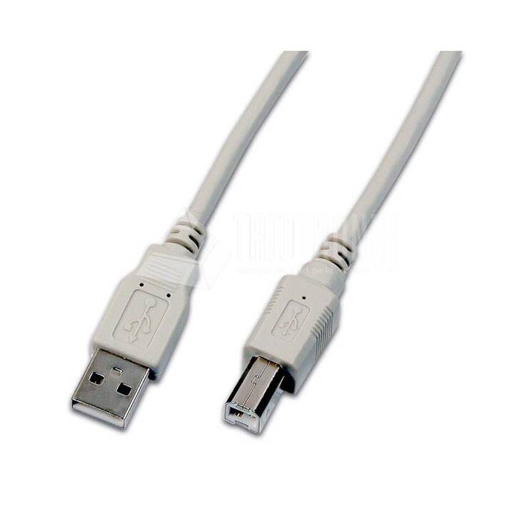 WIREWIN USB-Kabel (USB Typ-B, USB Typ-A, 5 m)