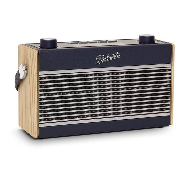 ROBERTS RADIO Rambler Radios numériques (Beige, Bleu foncé)