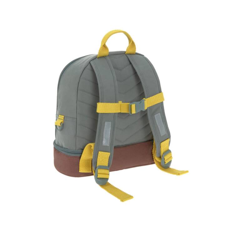 LÄSSIG Zainetto da asilo infantilo Adventure Bus (9 l, Giallo, Marrone, Grigio)