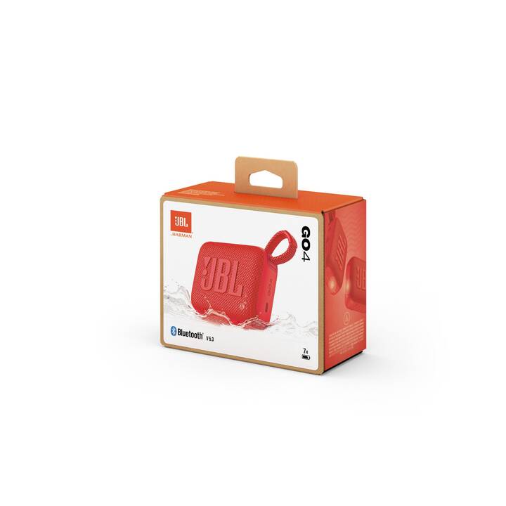 JBL BY HARMAN Go 4 (Rosso)