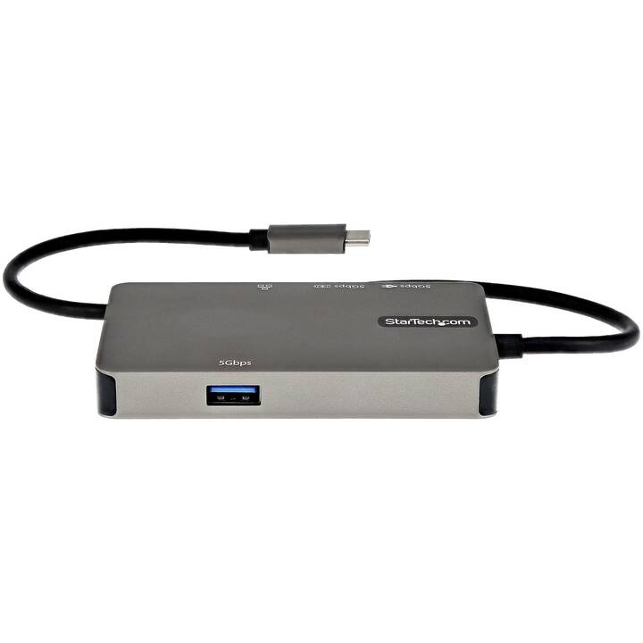 STARTECH.COM DKT30CHVPD2 (6 Ports, VGA, USB Type-C, RJ-45, HDMI, USB Type-A)