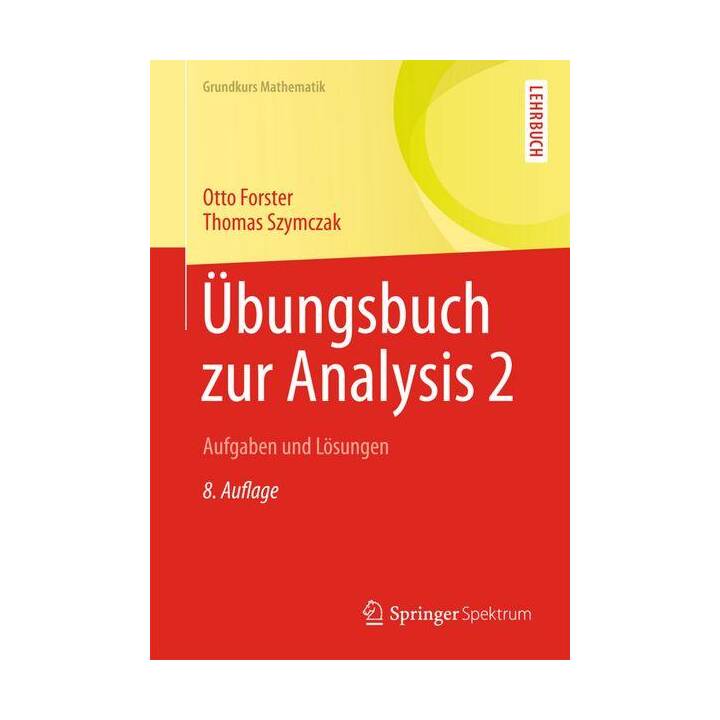 Übungsbuch zur Analysis