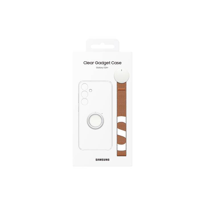 SAMSUNG Backcover Clear Gadget (Galaxy S24+, Ohne Motiv, Transparent)