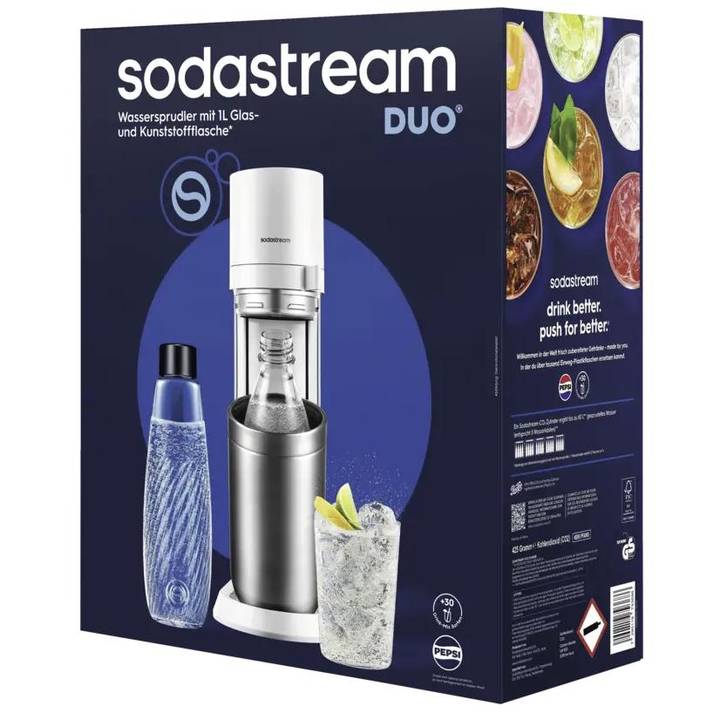 SODASTREAM Duo (60 l, Weiss)