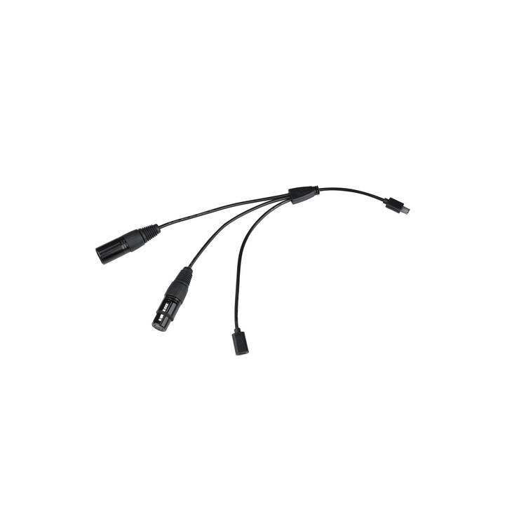 NANLITE Câble de liaison flash (Noir, 8 cm x 6 cm)