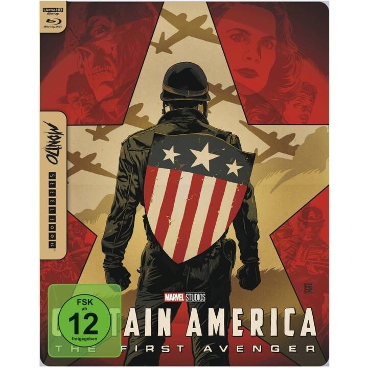 Captain America - The First Avenger (4K Ultra HD, Steelbook, DE, EN, FR, IT, ES, JA, NO, SV)
